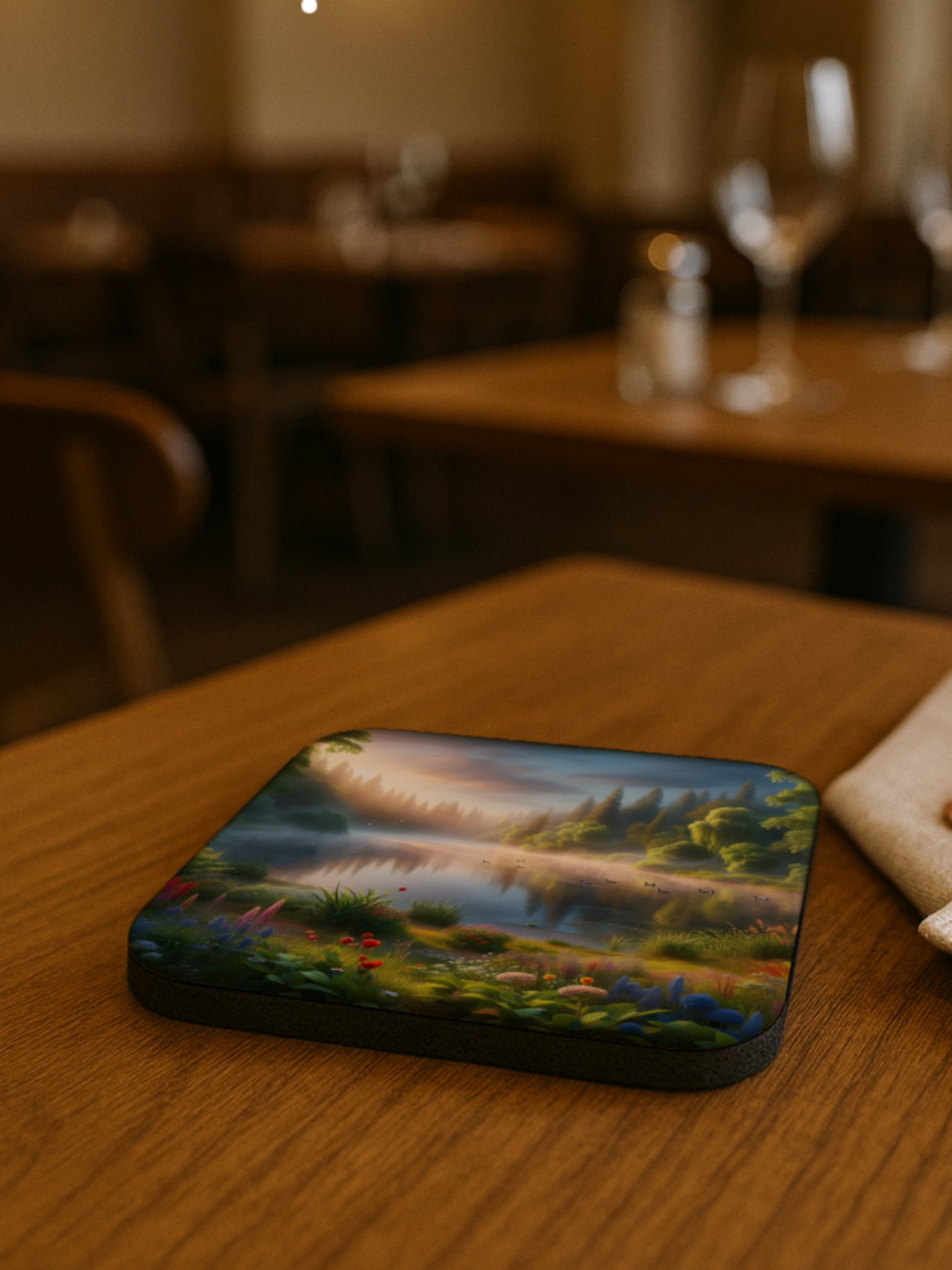 Morning Glow Cork Coaster product image (5)