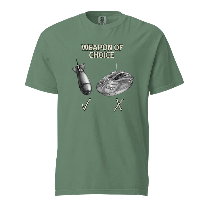Spod vs Bait Boat “Weapon of Choice” T-Shirt product image (41)