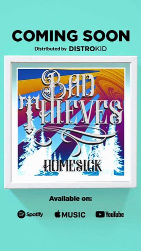 @badthieves releasing some new music tomorrow! Available on all streaming platforms.
