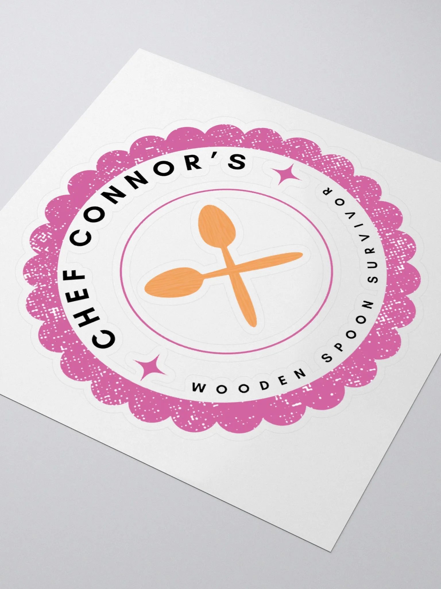 Chef Connor Kiss Cut Sticker product image (3)