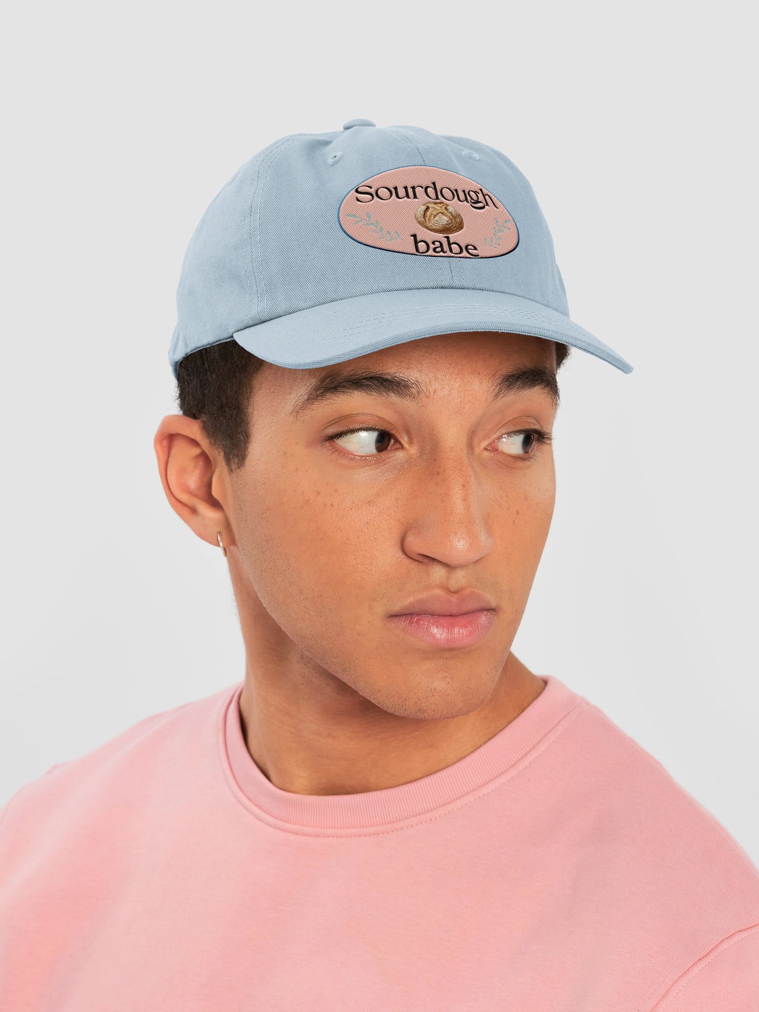 Sourdough Babe Cute Pink Hat product image (6)