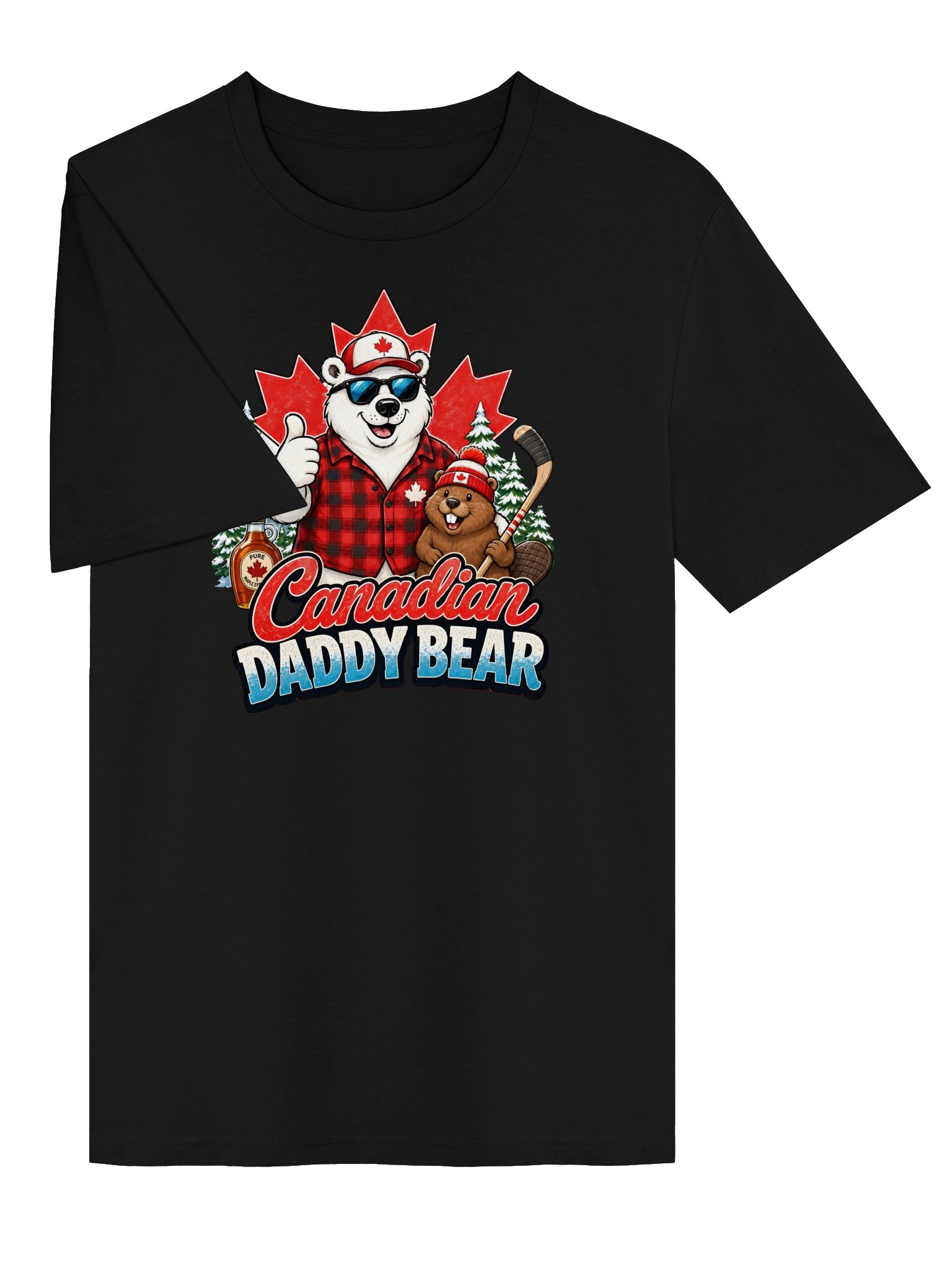 Canadian Daddy Bear - Polar Bear T-shirt product image (3)