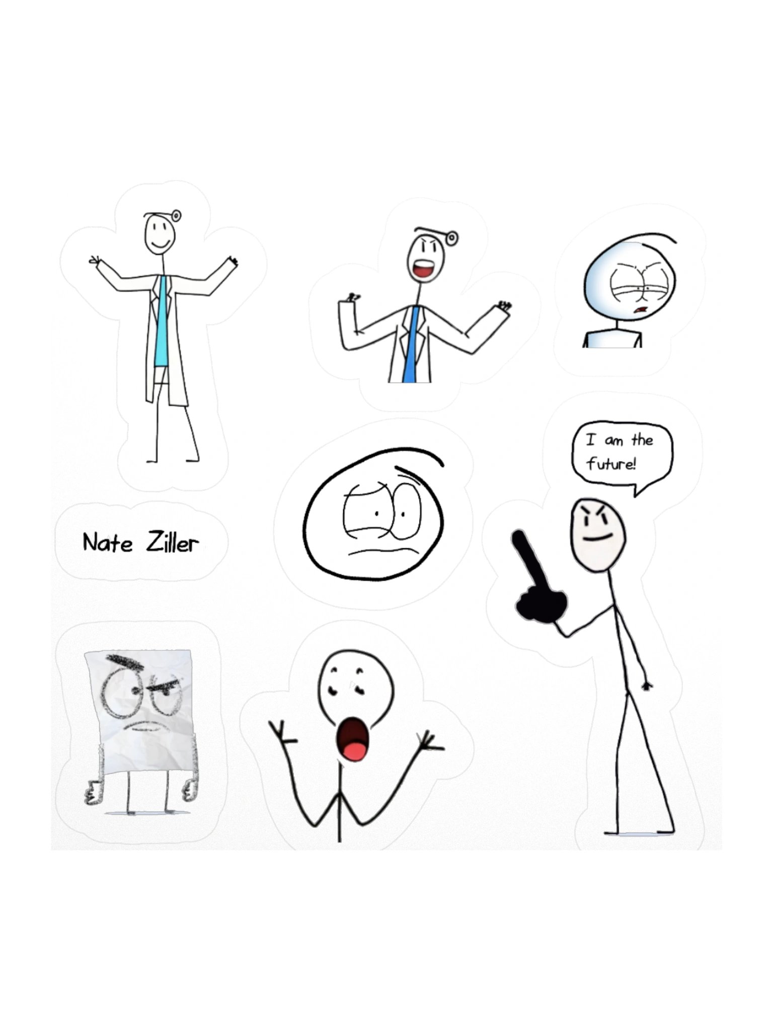Character Sticker Sheet 2 product image (2)