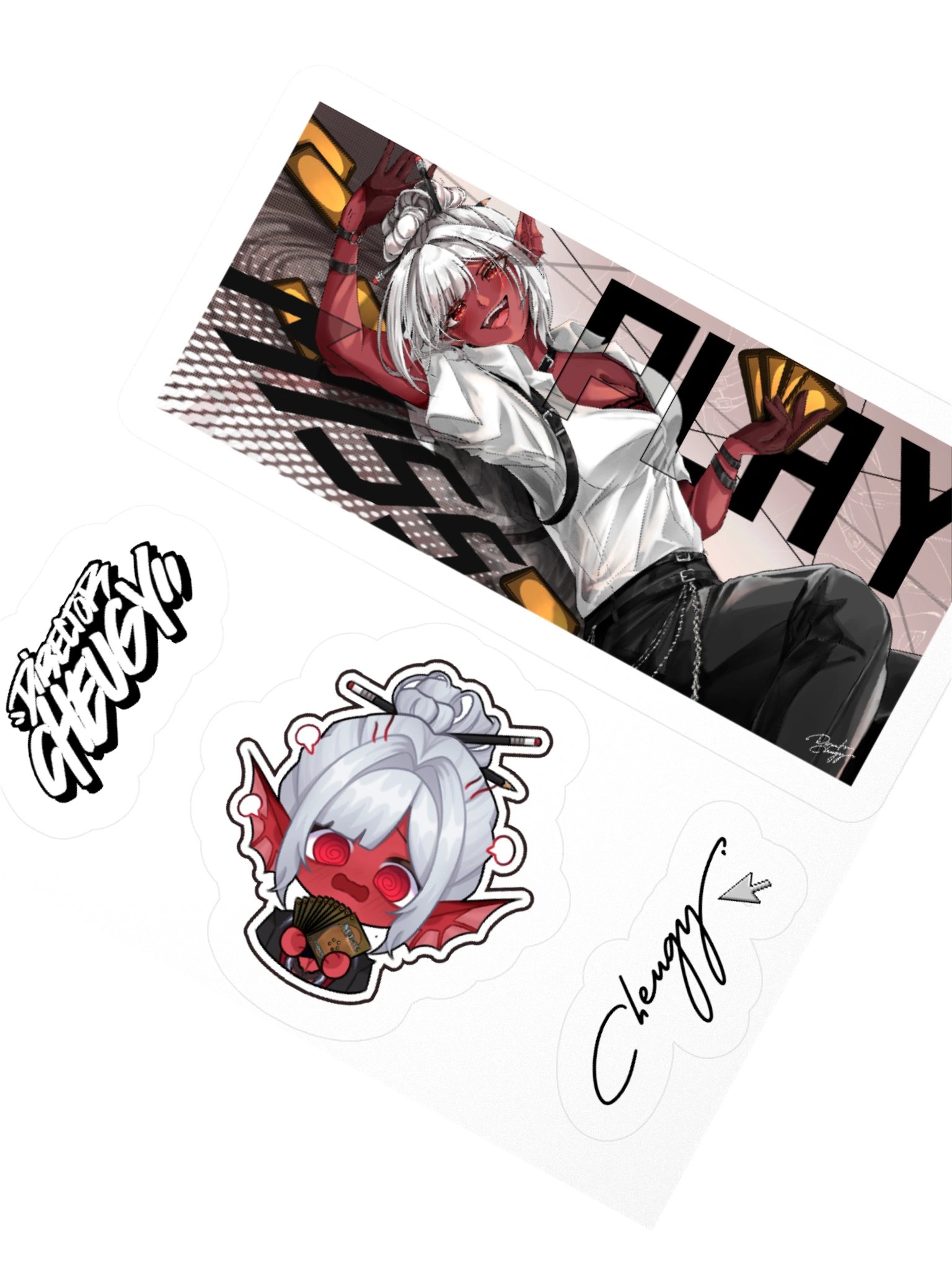 Miss Play Sticker Pack product image (5)