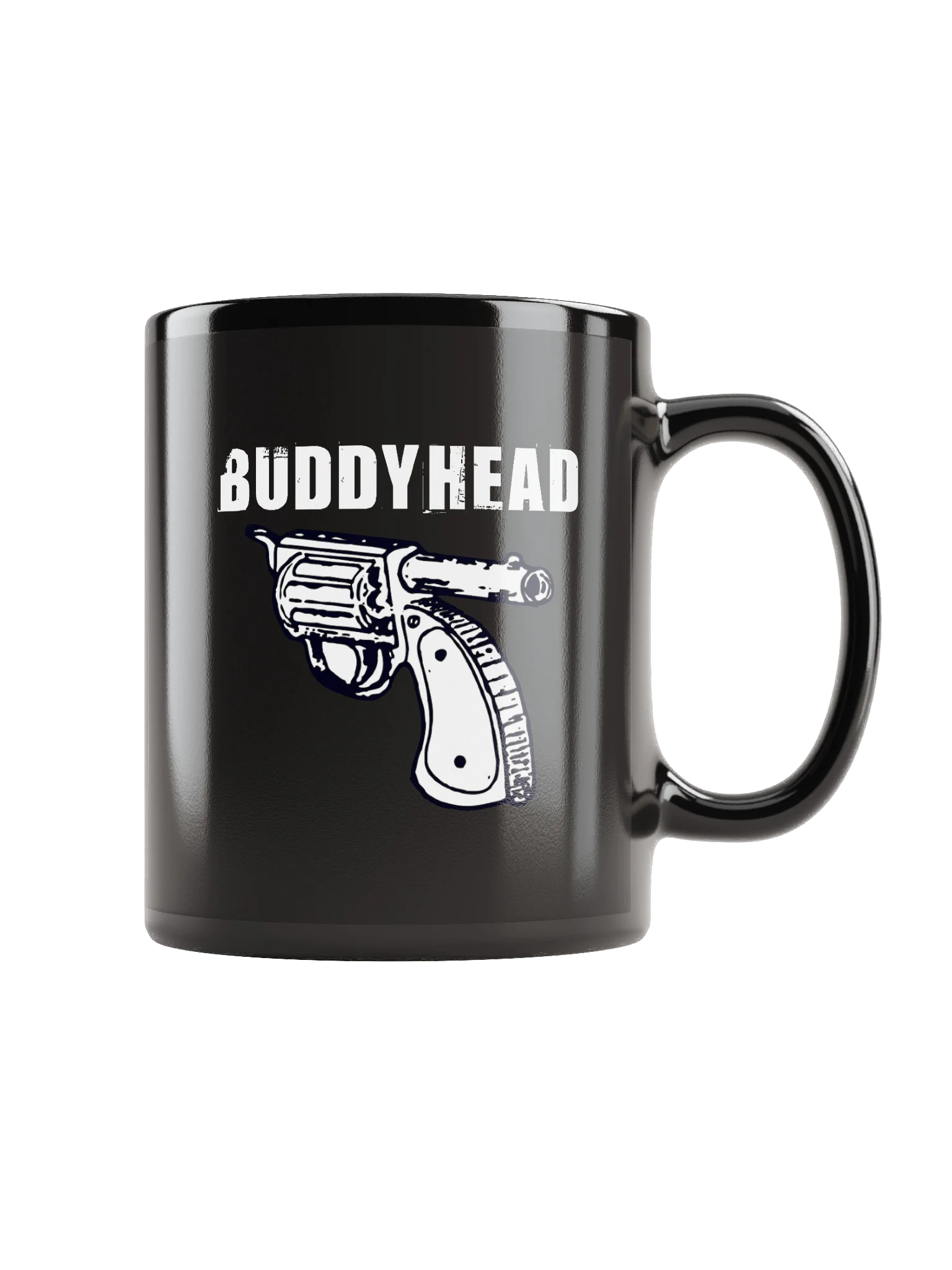 Backwards Gun / Rainbow Skull mug product image (1)