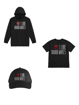 I Love Horror Movies - Skull Bundle