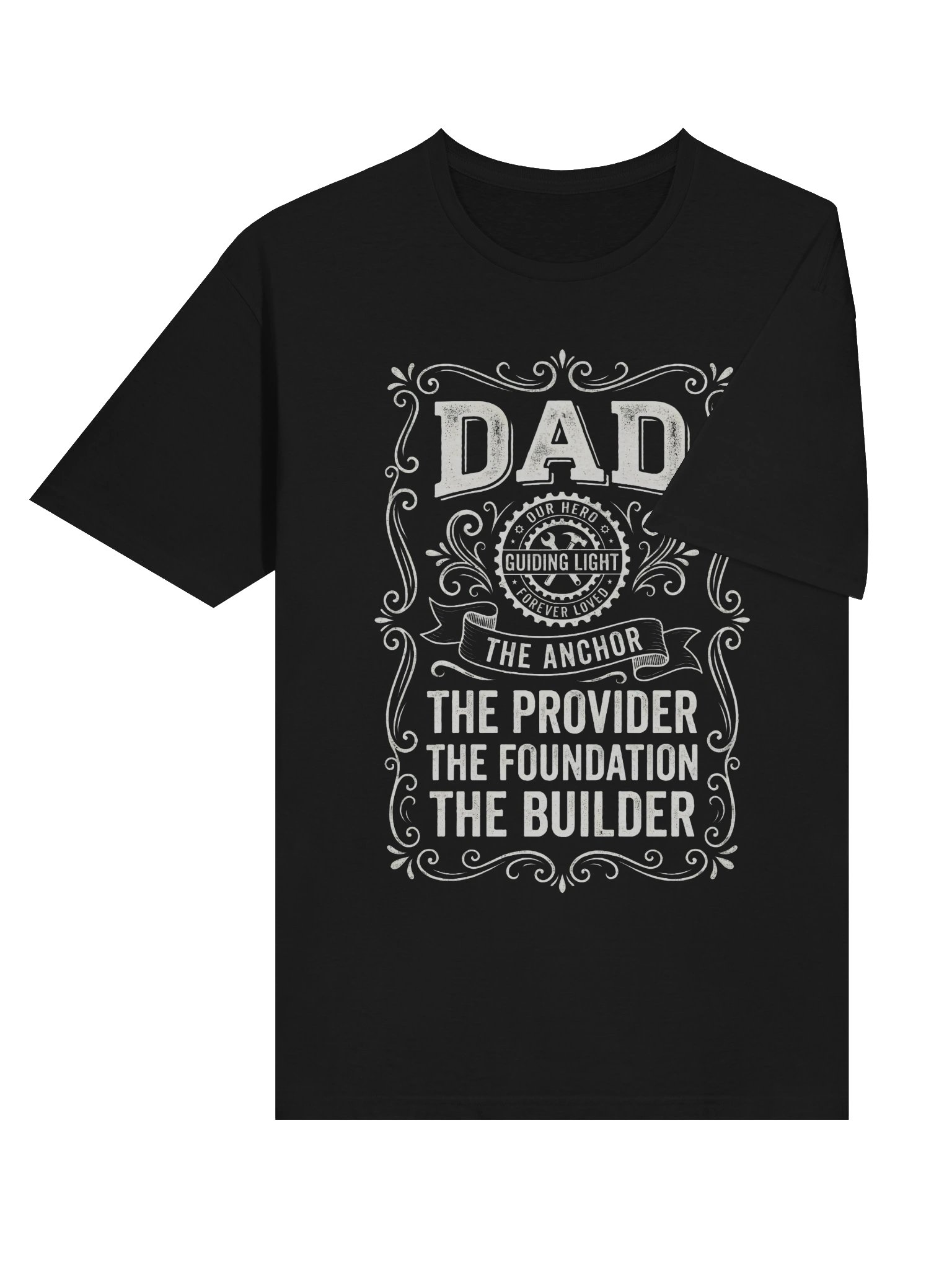 Dad Our Hero Guiding Light Forever Loved T-Shirt product image (26)