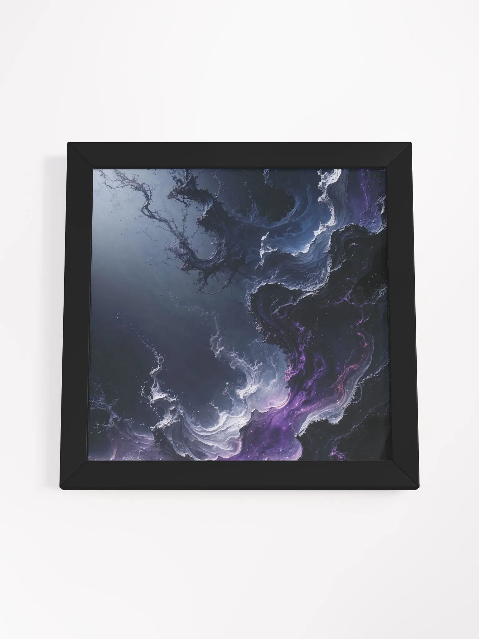 Abstract Swirls Framed Print product image (34)