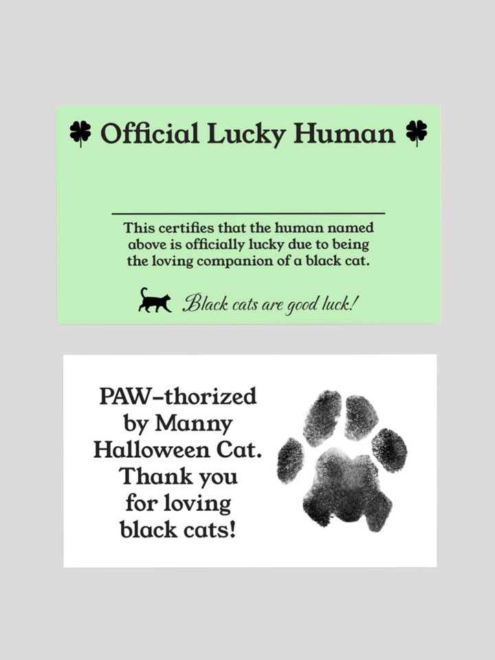 Official Lucky Human card product image (2)