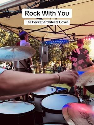 🥁 📸  6 days away from our SOLD OUT live album recording at the Benson Theatre in Omaha! #livemusic #michaeljackson #mj #rockwithyou #cover