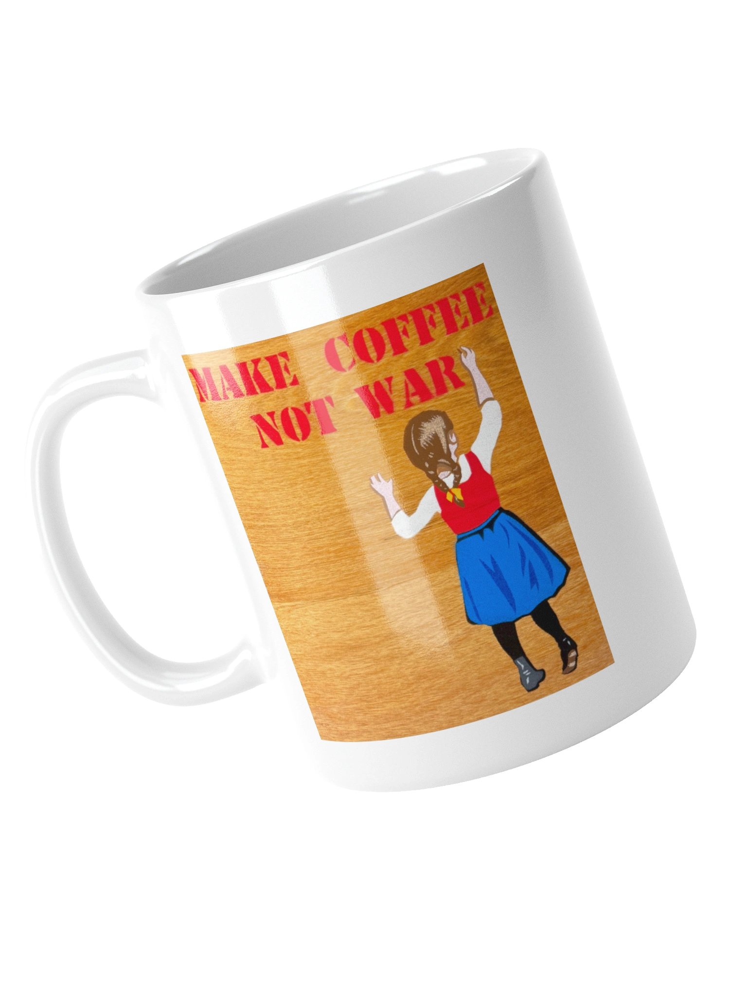 Make Coffee Not War Mug product image (5)