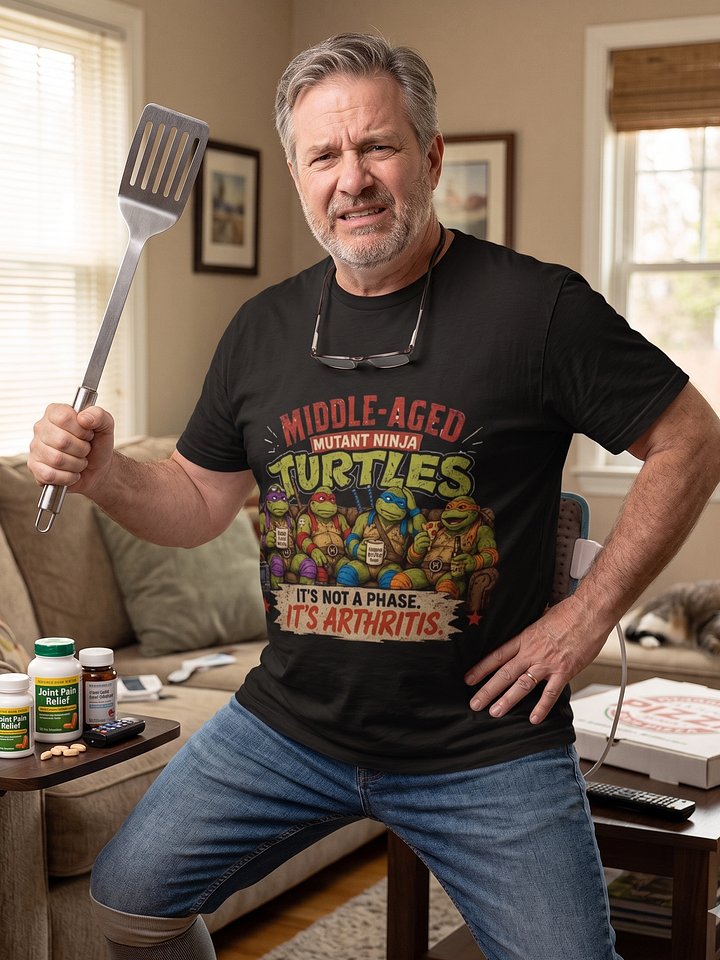 Middle-Aged Mutant Ninja Turtles T-Shirt product image (1)