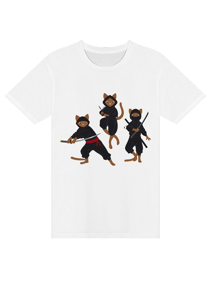 Ninja Cats Unisex Premium T-Shirt product image (2)