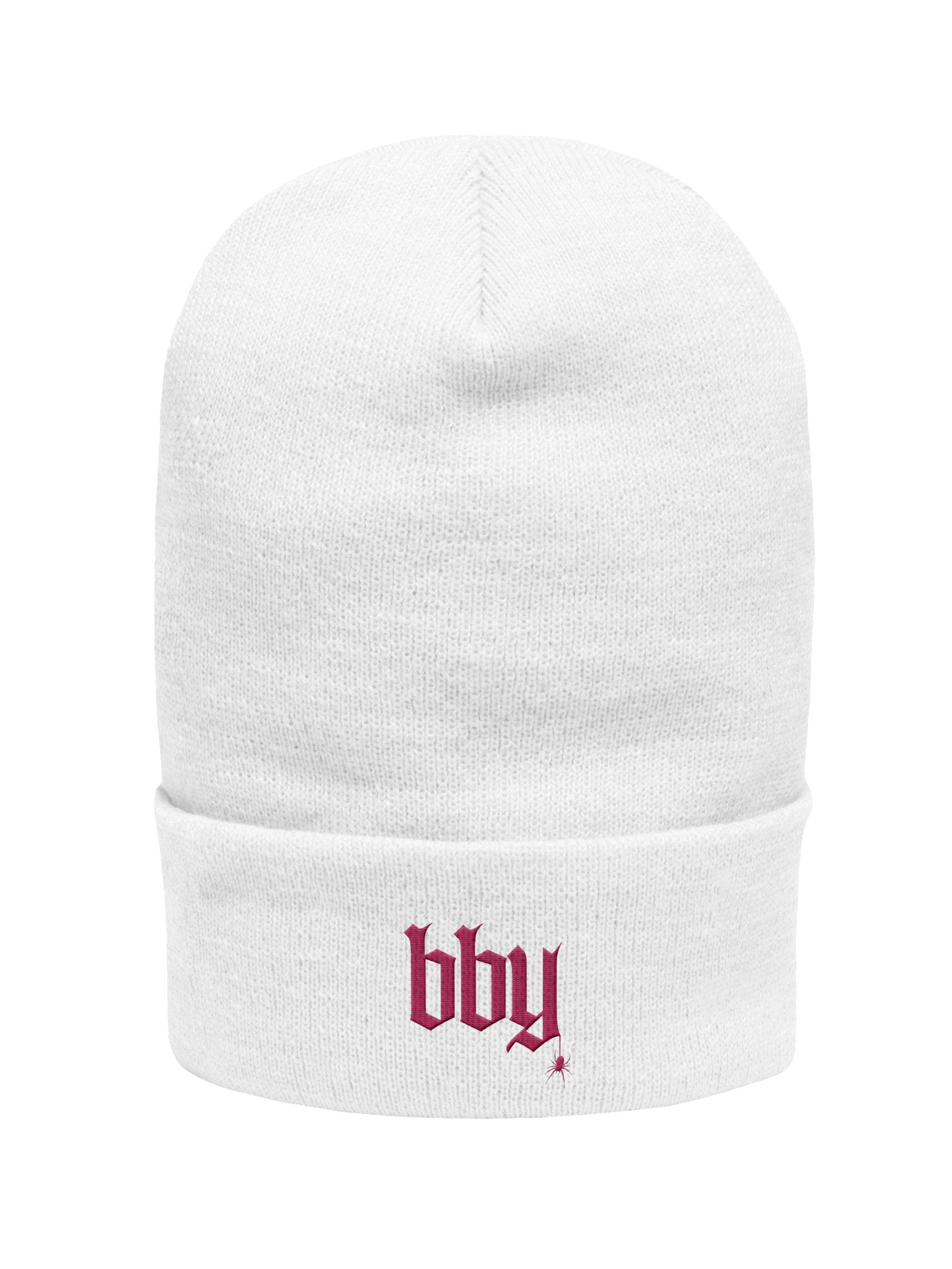 'BBY' Embroidered Cuffed Beanie product image (1)