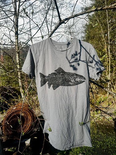 I’m a poser I’ve never caught a salmon

For sale @juneau.artists.gallery starting Sunday 🐟 All upcycled because fast fashion ...