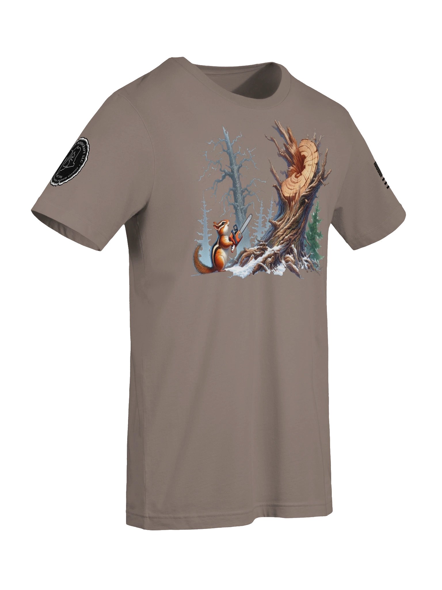 Chainsaw Chipmunk T product image (27)