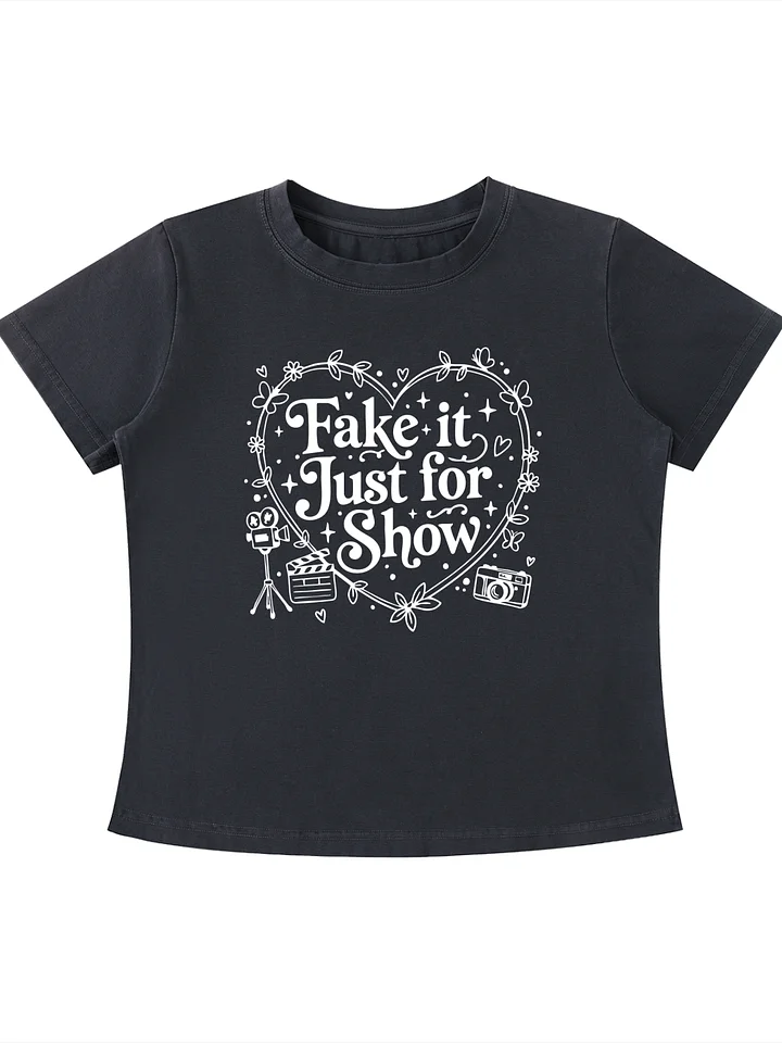 Fake It - Vintage Wash Slim Fit T-shirt product image (1)