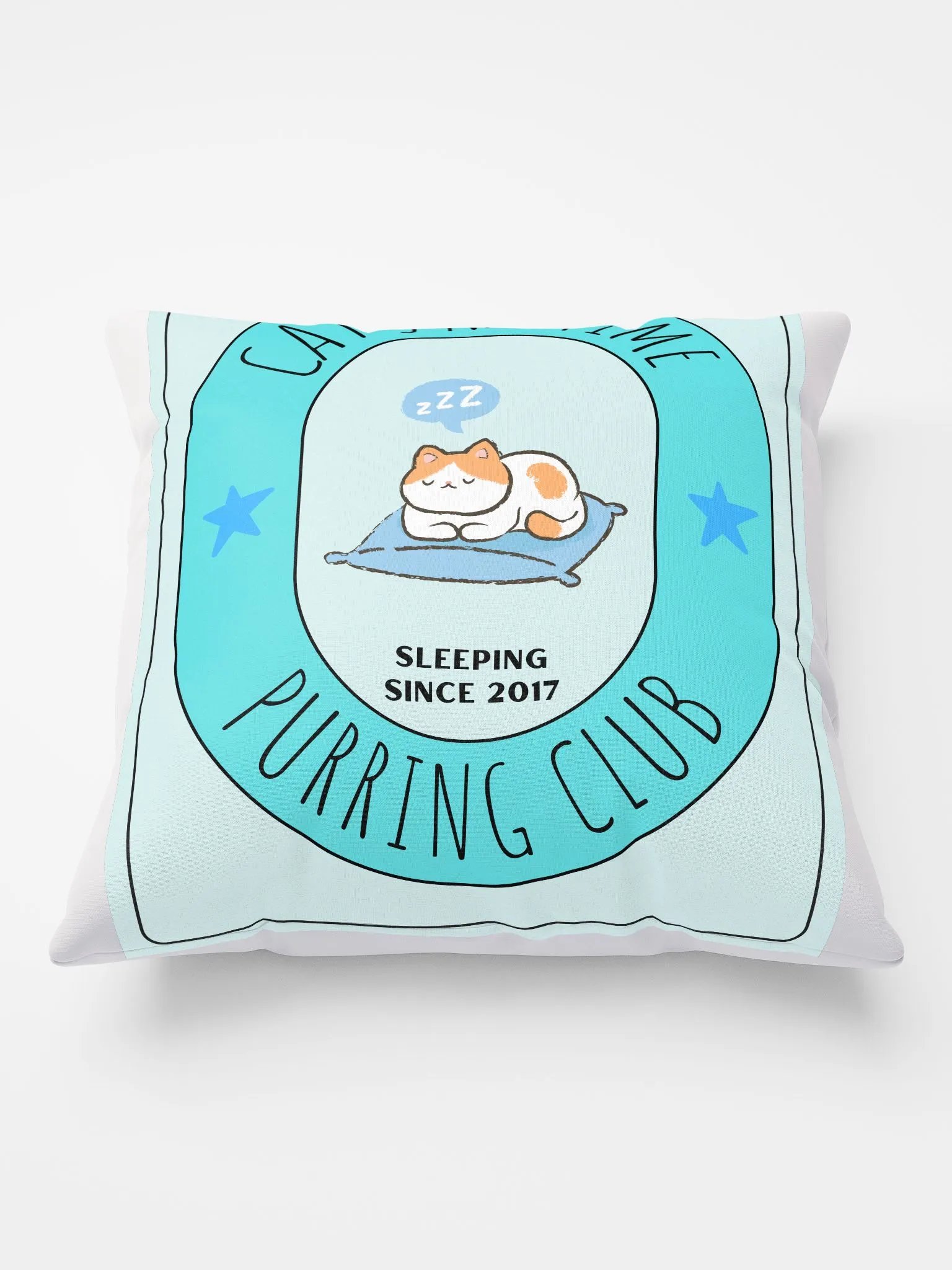 Cat's Naptime Purring Club - Pillow product image (2)