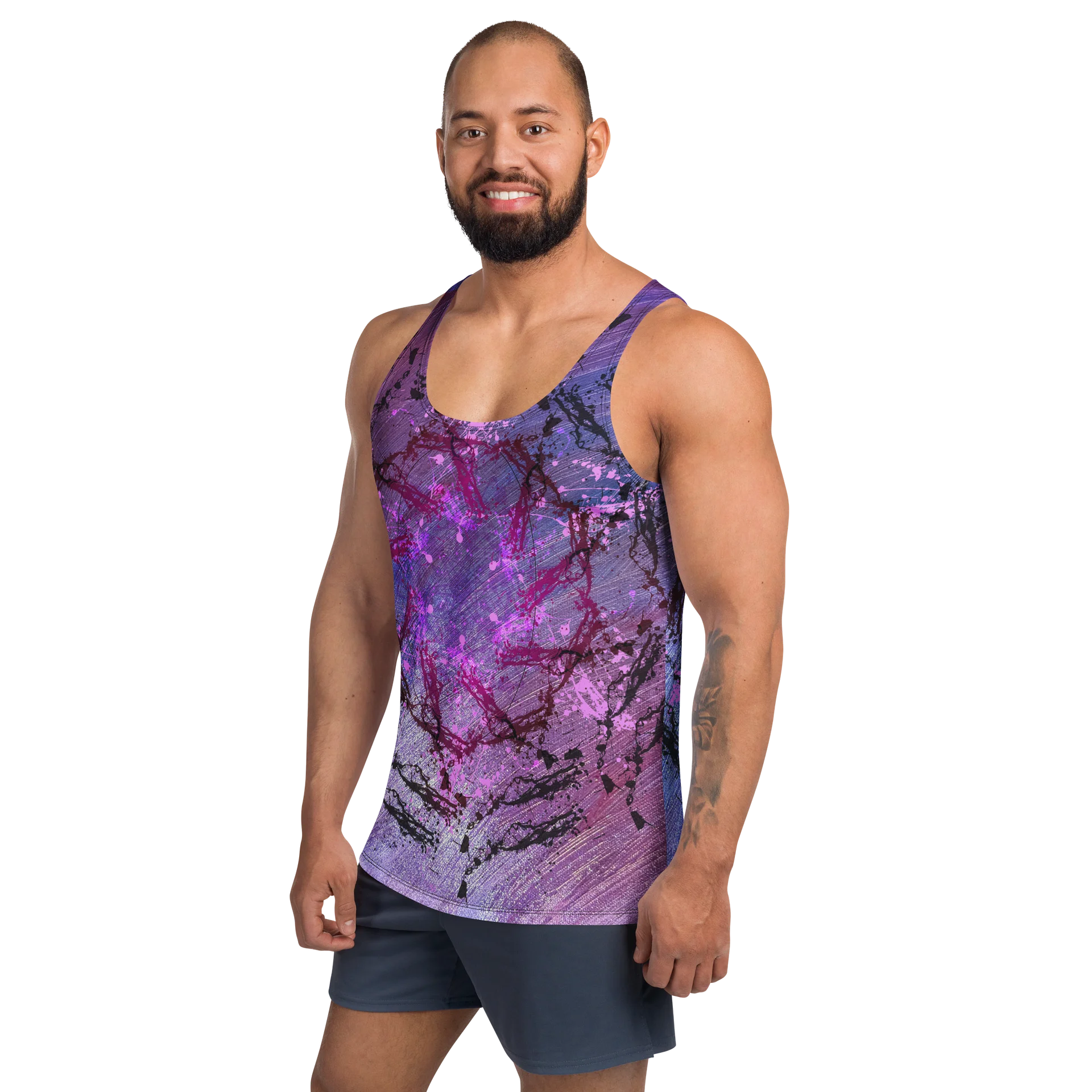 Violet Singularity - All Over Print Tank Top product image (2)