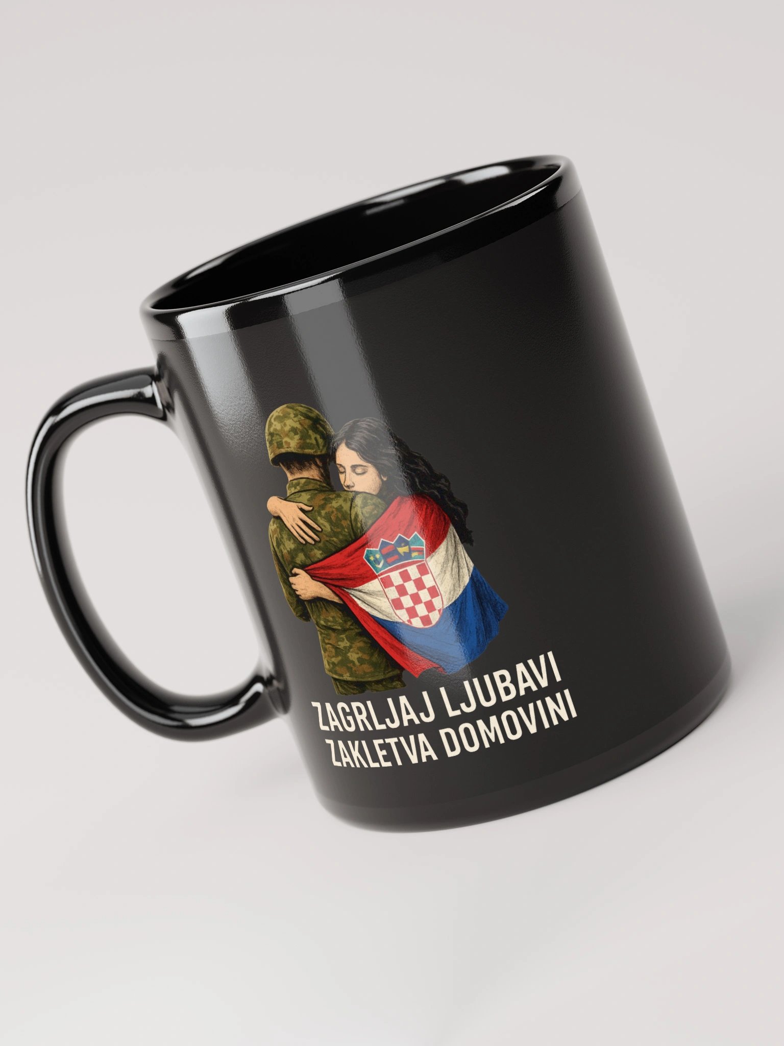 LJUBAV I DOMOVINA - VISOKO KVALITETNA ŠALICA product image (3)