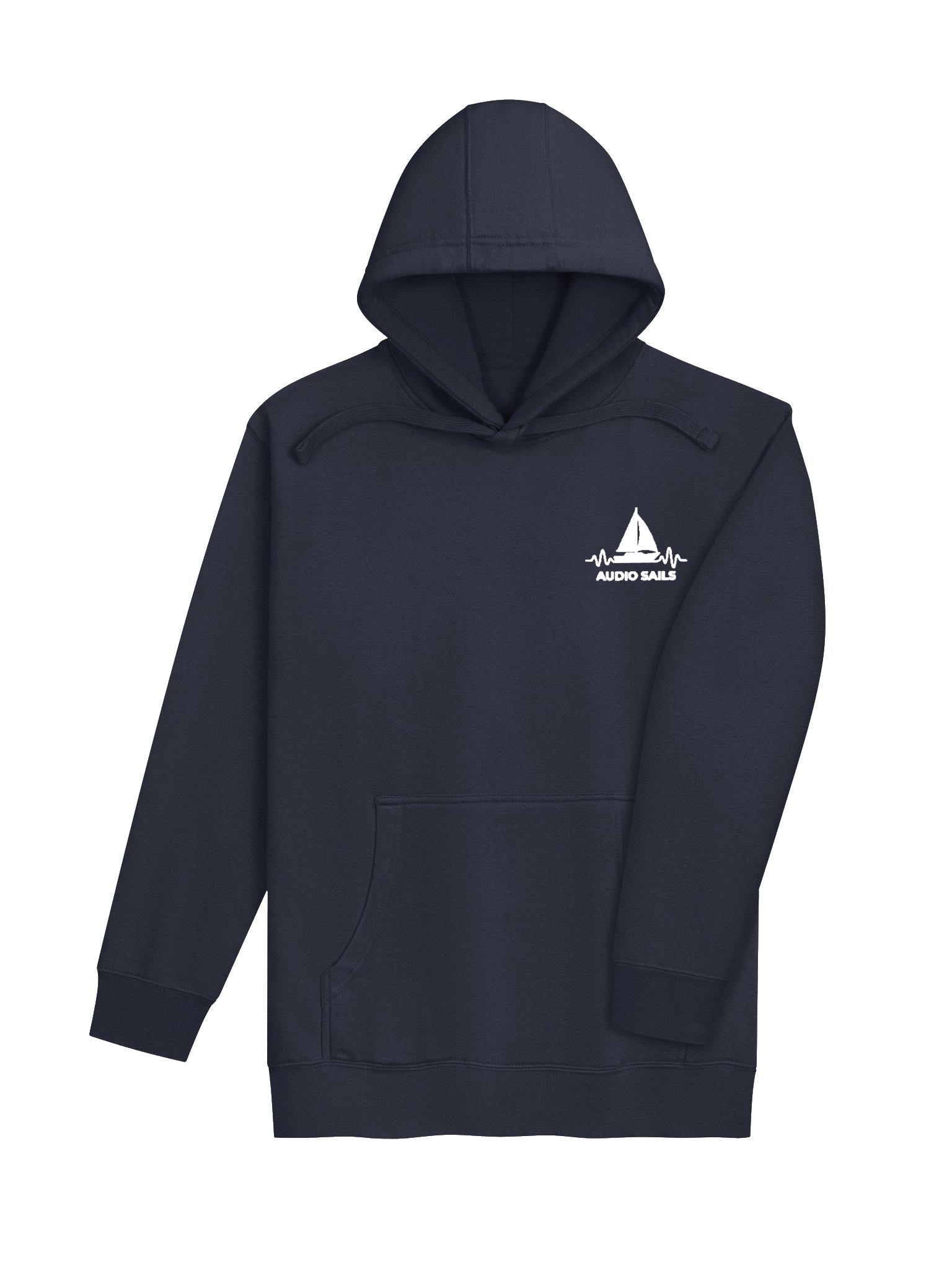 Audio Sails Reference Grade Hoodie | Deep Sea Navy product image (4)