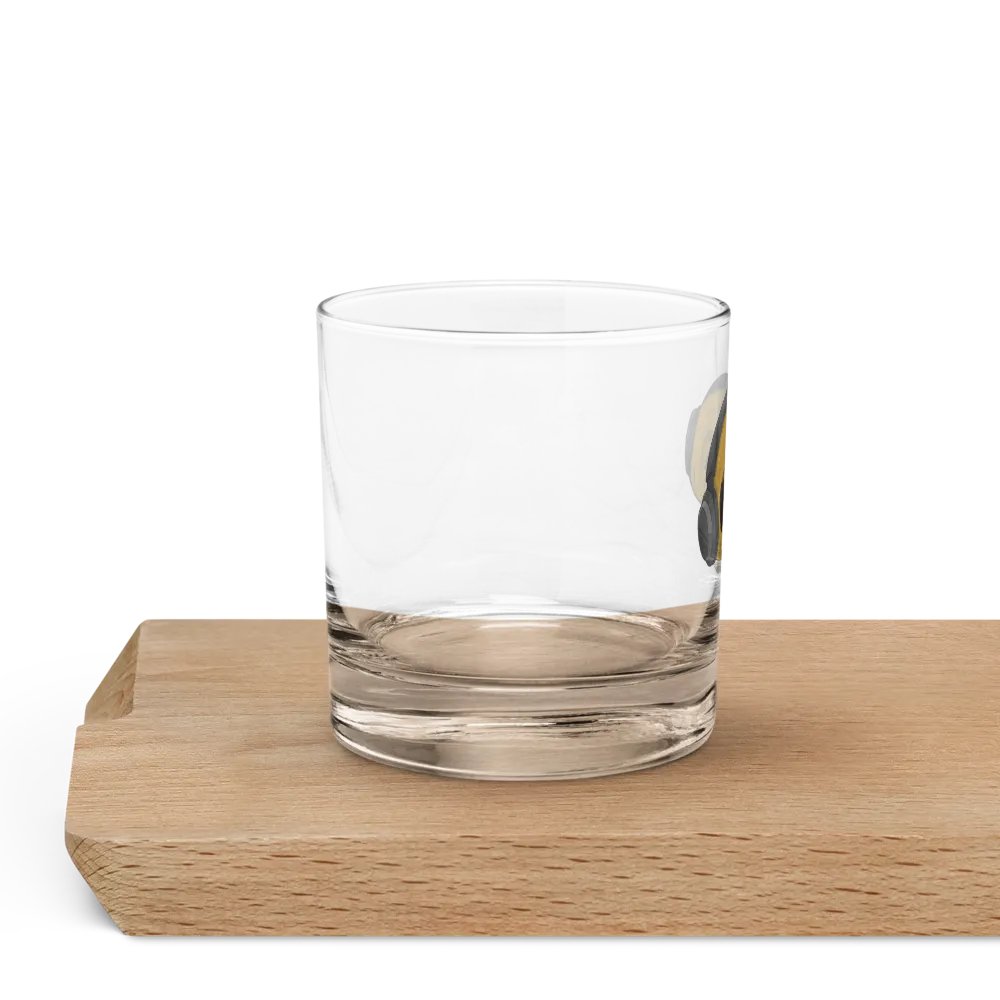 Don't Worry, Be Happy Skull Kid Rocks Glass product image (7)
