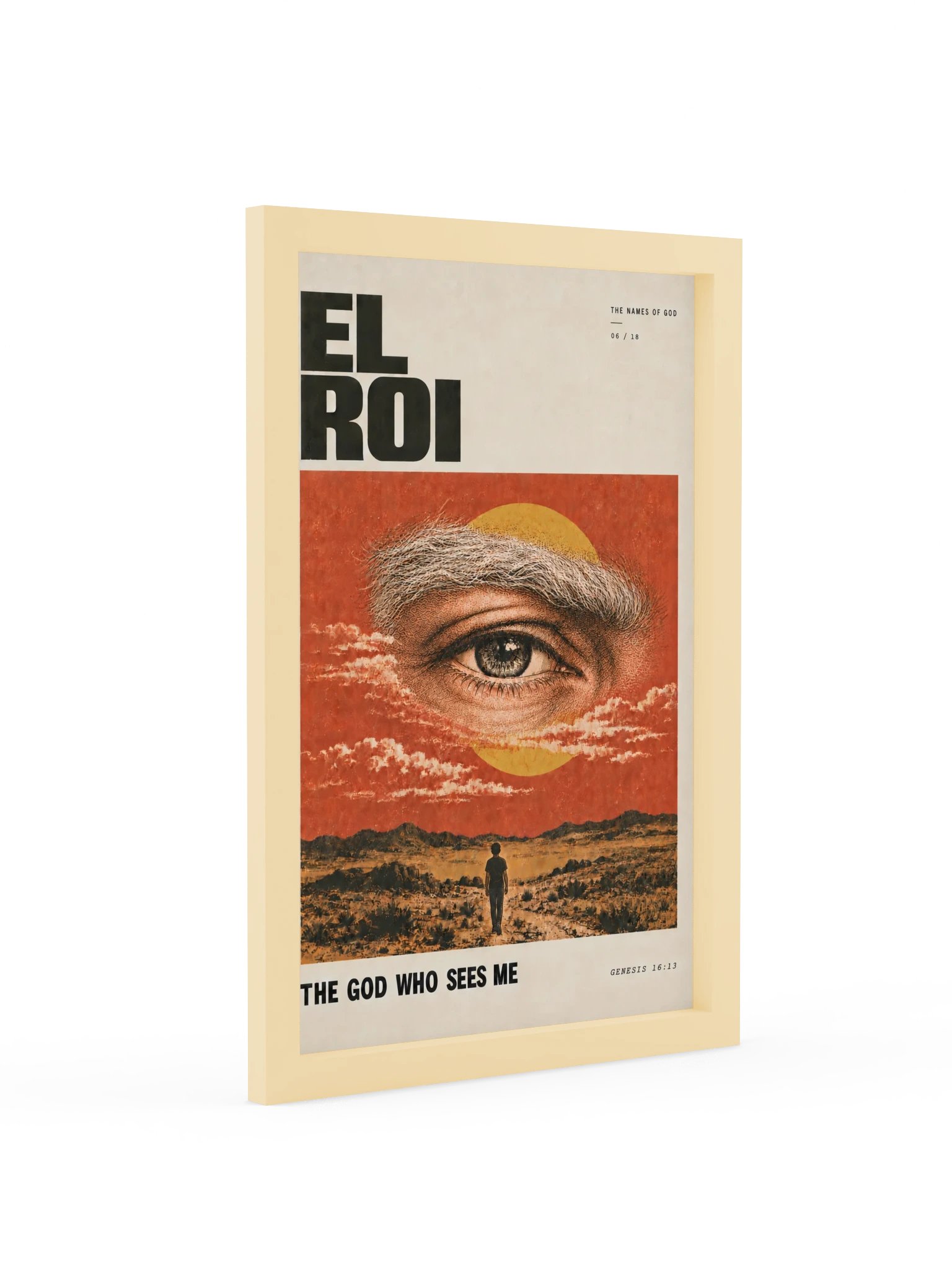 El Roi | Names of God Framed Print product image (3)
