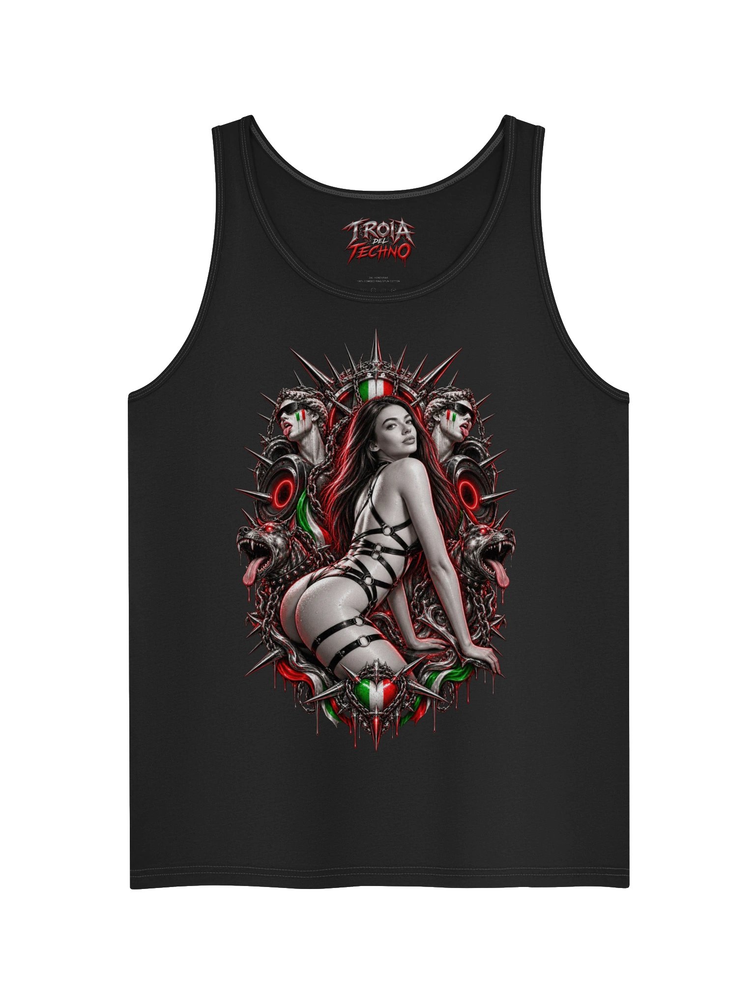 troiadeltechno tank top product image (1)