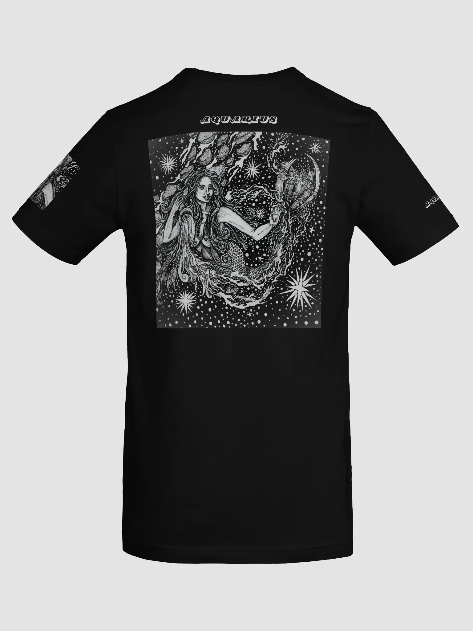 Aquarius Zodiac Unisex T-Shirt product image (6)