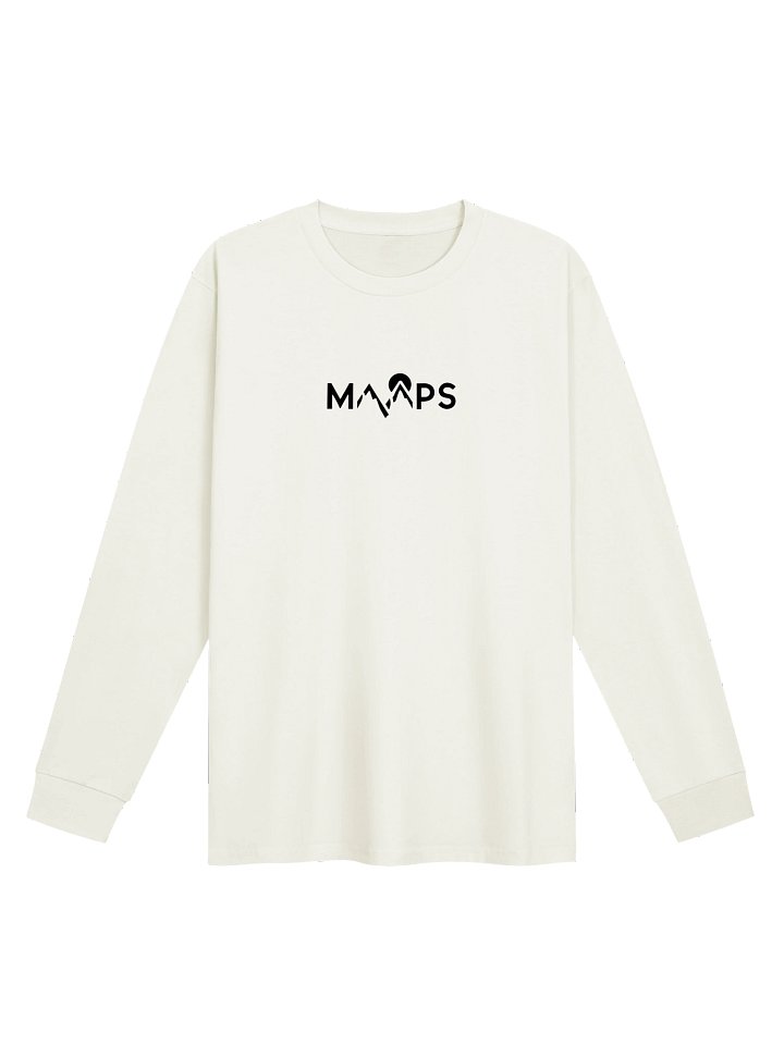 Long Sleeve MAAPS Tee - Black Logo product image (9)