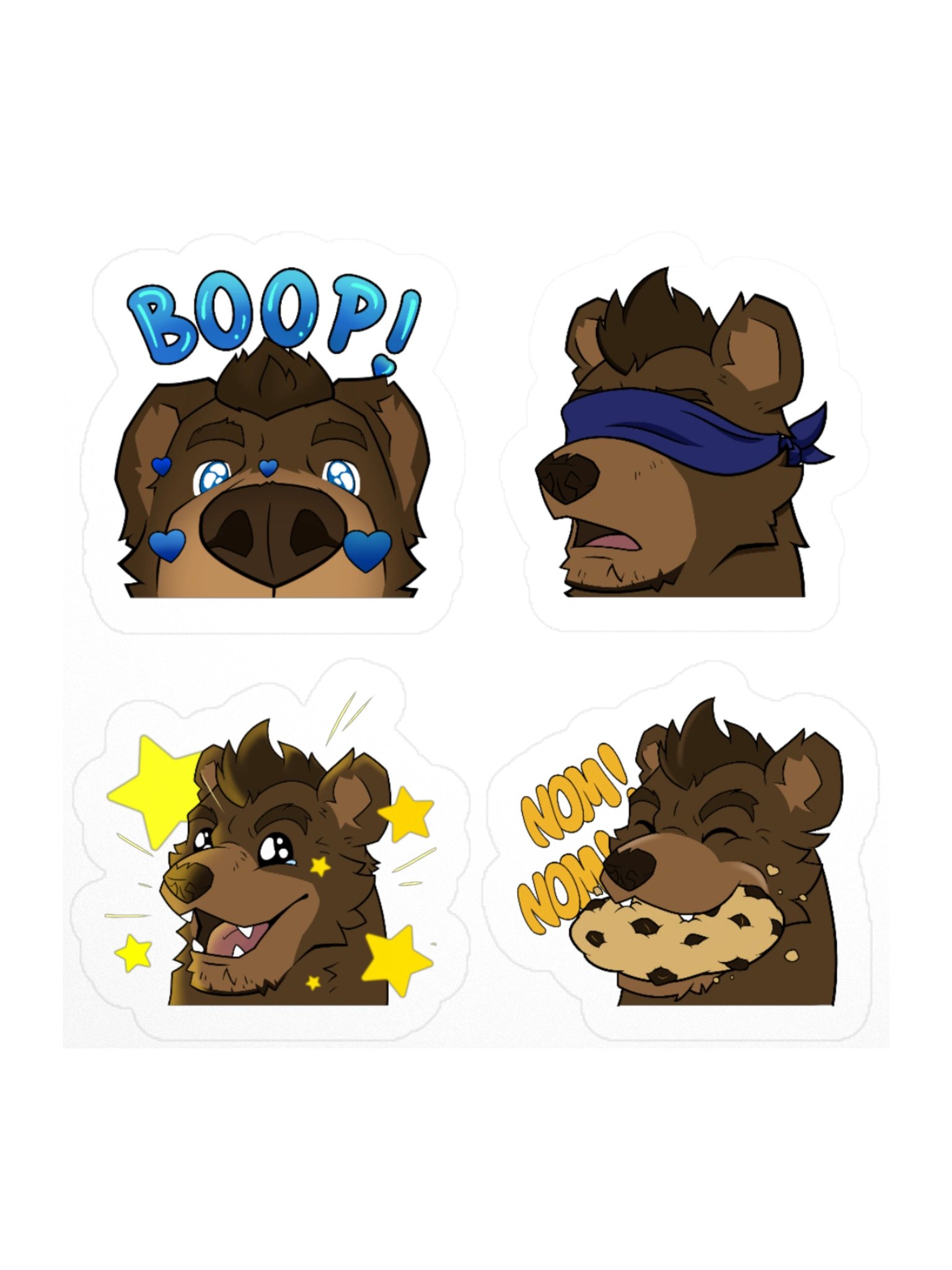 Ursonis Emotes - Sticker Pack 1 product image (1)