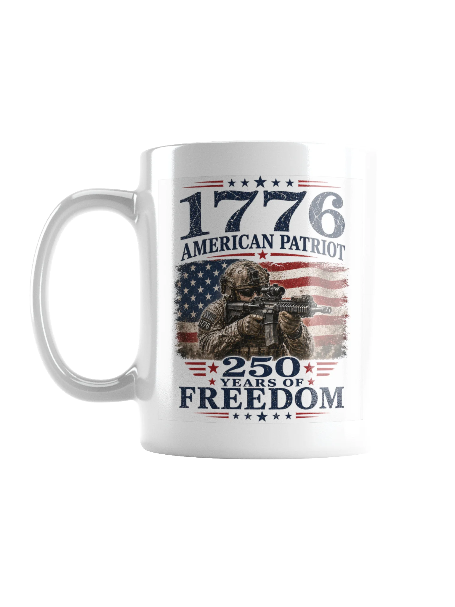 1776 American Patriot Solider Mug product image (1)