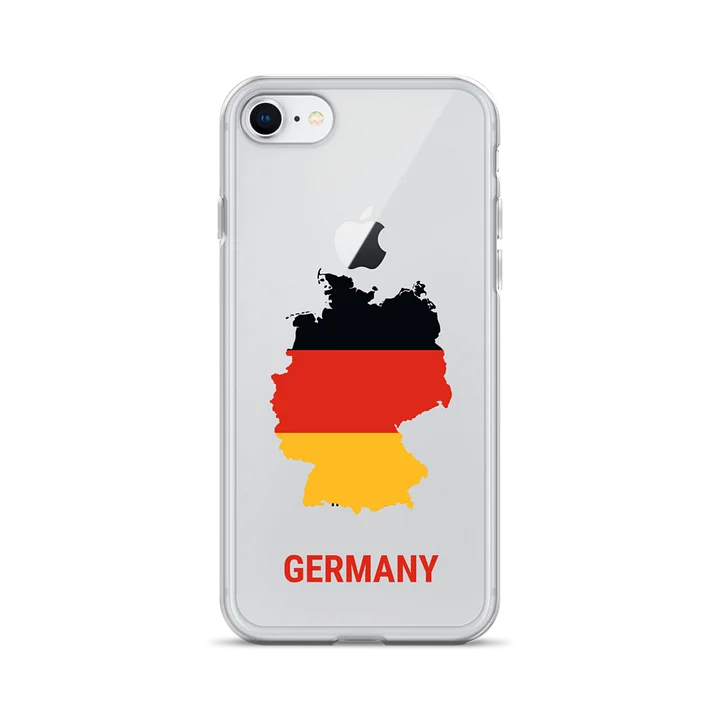Germany 2026 World Cup Flag iPhone Tough Case - Germany Soccer Phone Cover - Dual Layer Protective Case product image (1)