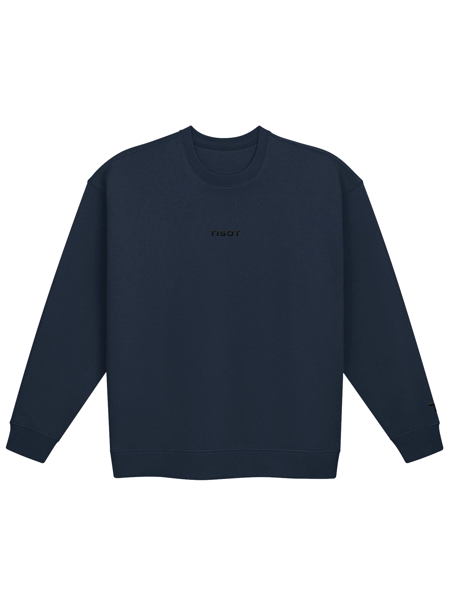 Unisex / TISOT BLCK Oversized Sweatshirt (Embroidered Edition) product image (1)
