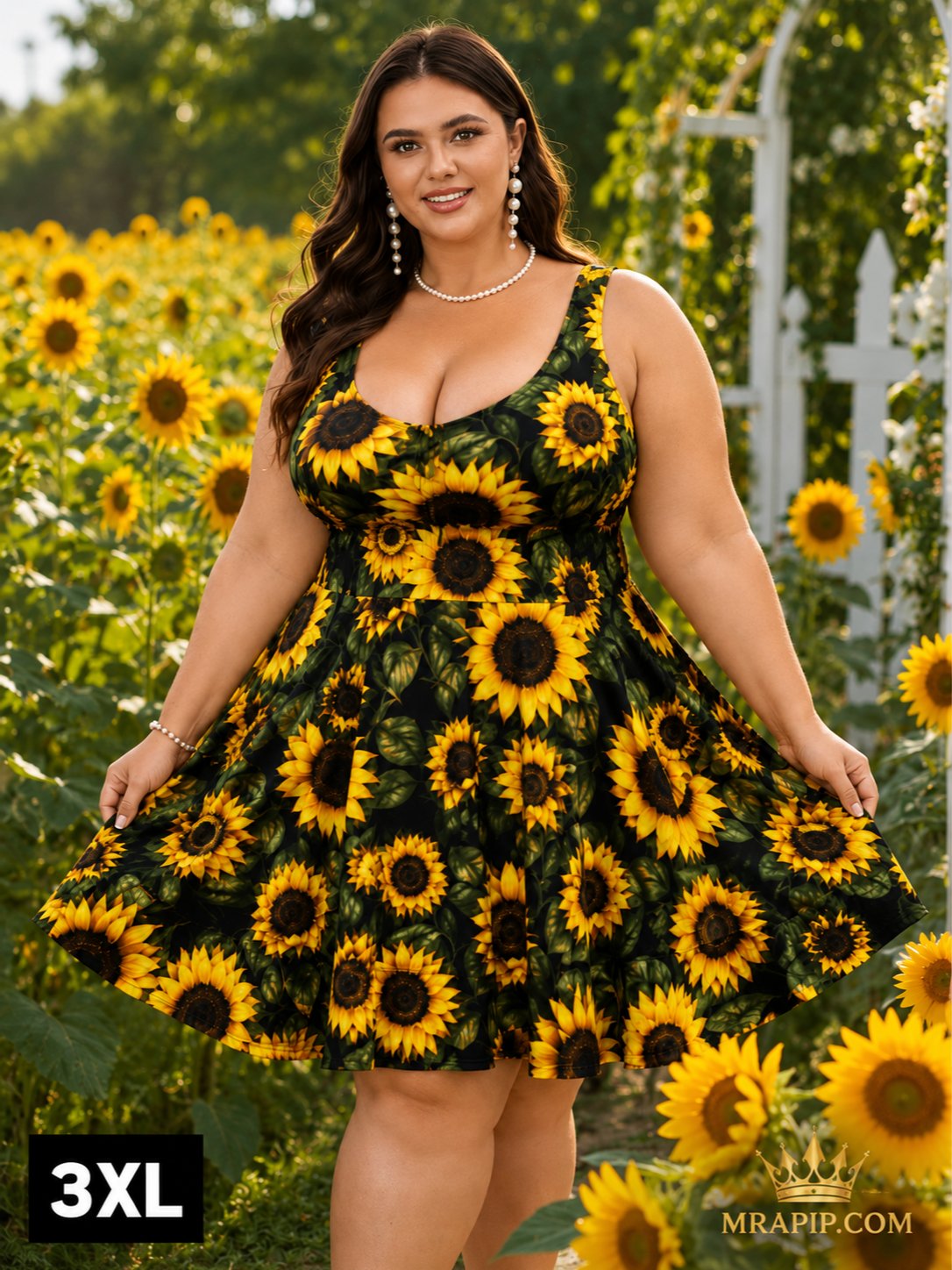 Sunflower Midnight Bloom Dress product image (1)