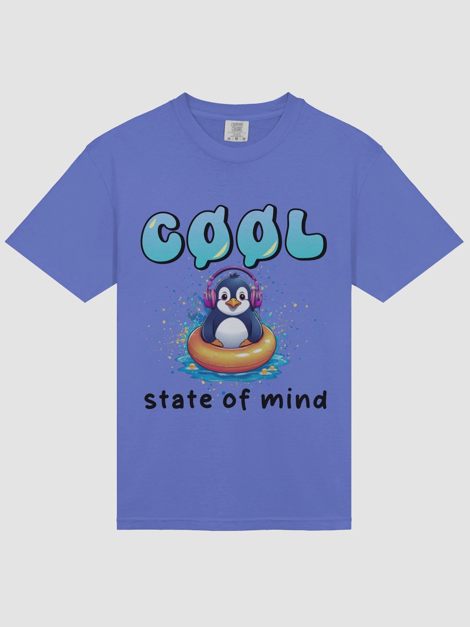 Chill Penguin Soundwaves T-Shirt product image (29)
