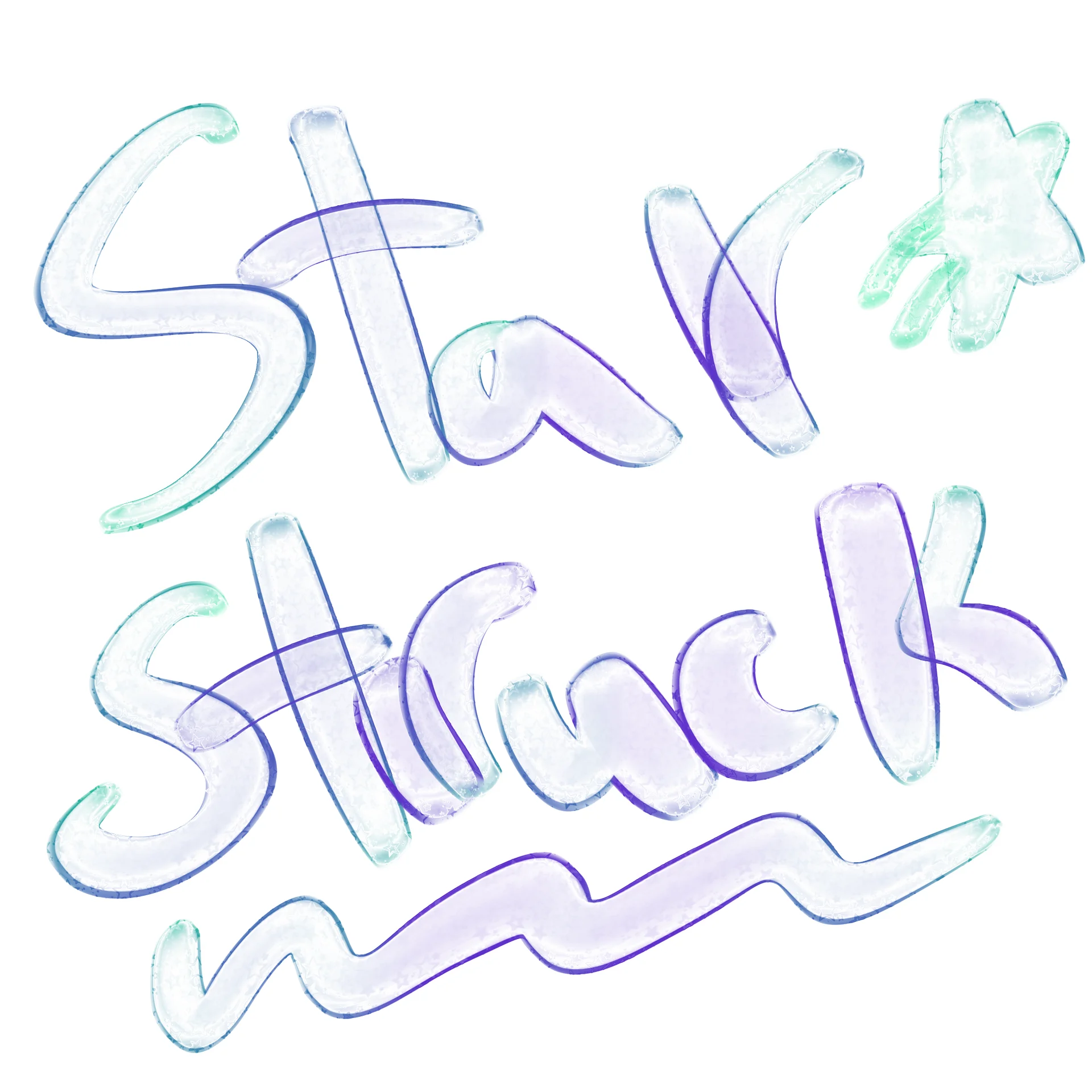 11 Glossy 3D Brushes for Procreate product image (6)