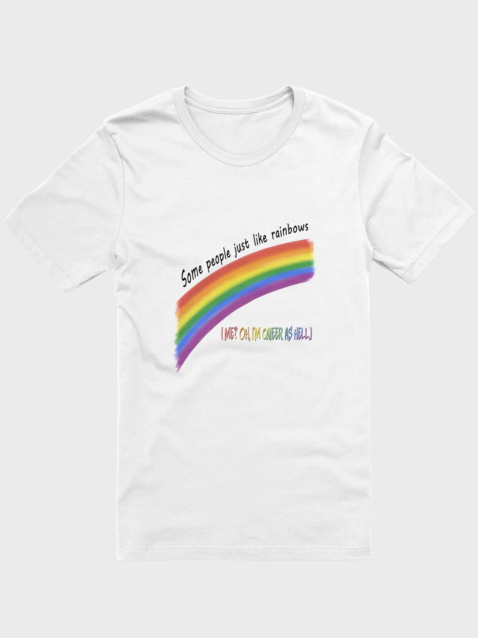 Queer as Hell - white product image (1)