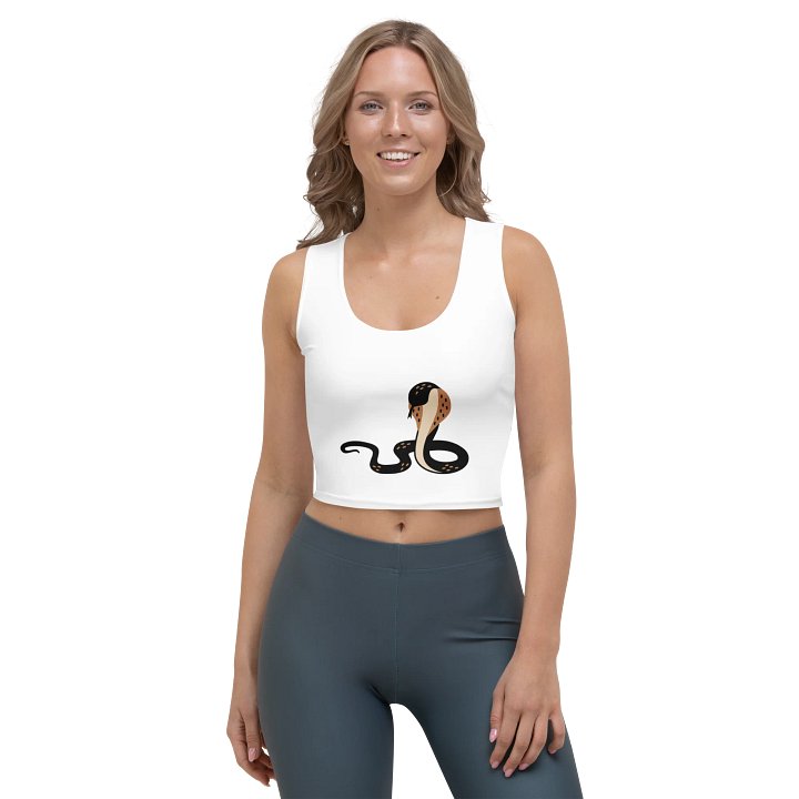 Midnight Mirage All-Over Crop Top for Women product image (1)