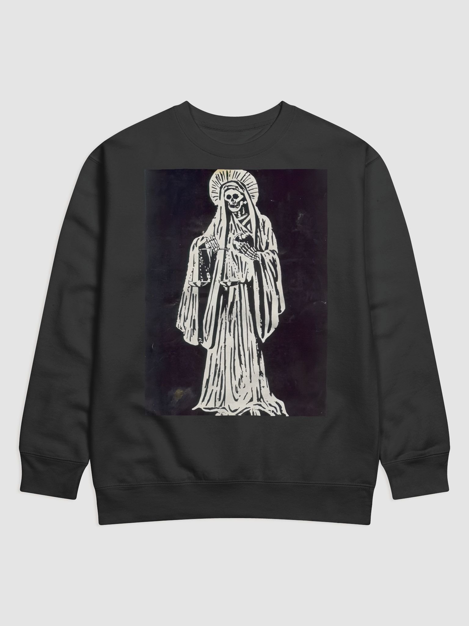 santa muerte sweater product image (1)