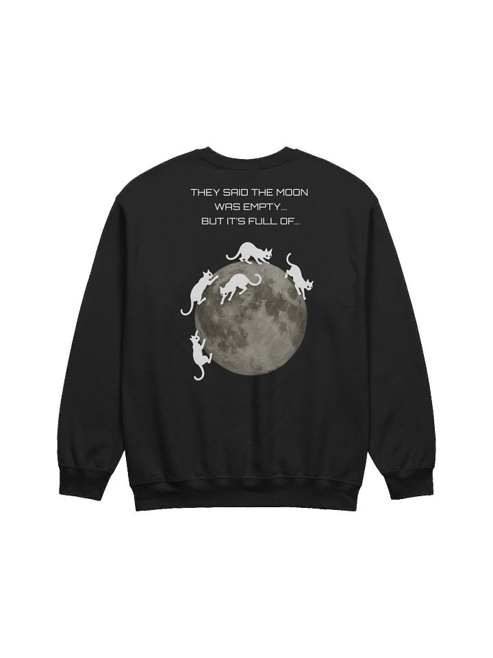 Lunar Cats Sweatshirt – The Moon Is Full product image (3)