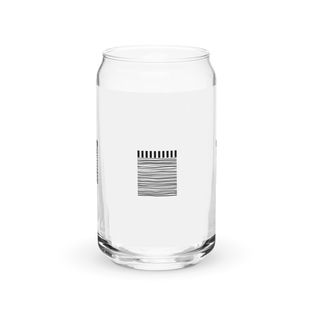 Monochrome Can-Shaped Glassware product image (2)
