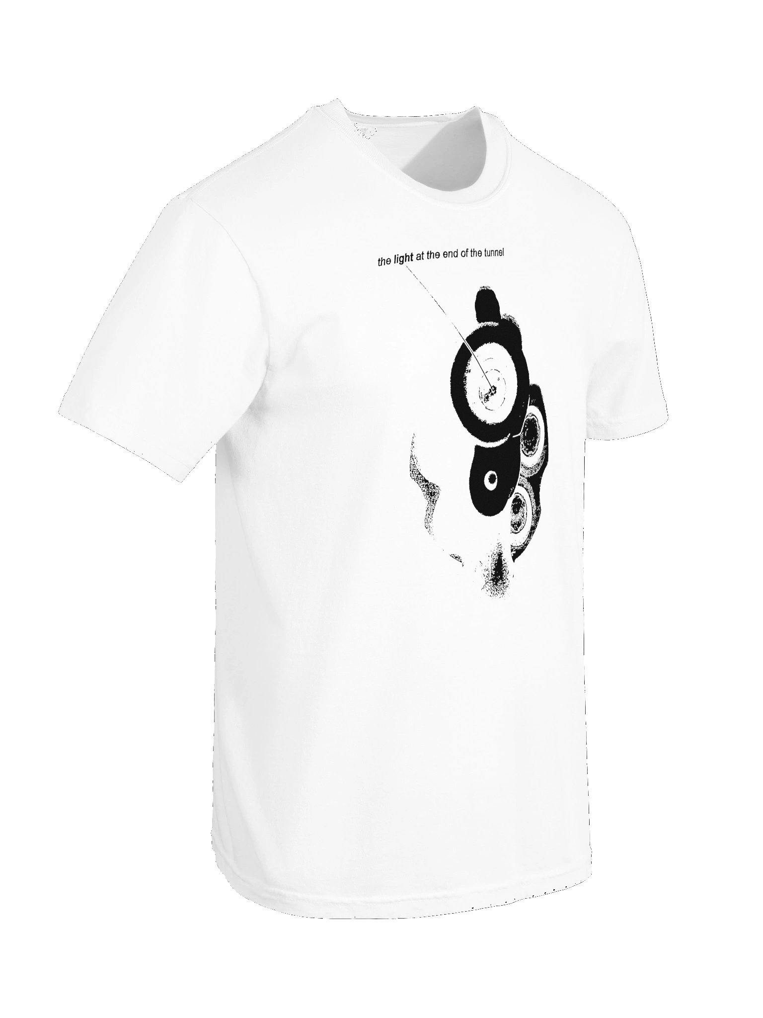 END OF THE TUNNEL WHITE T-SHIRT product image (6)