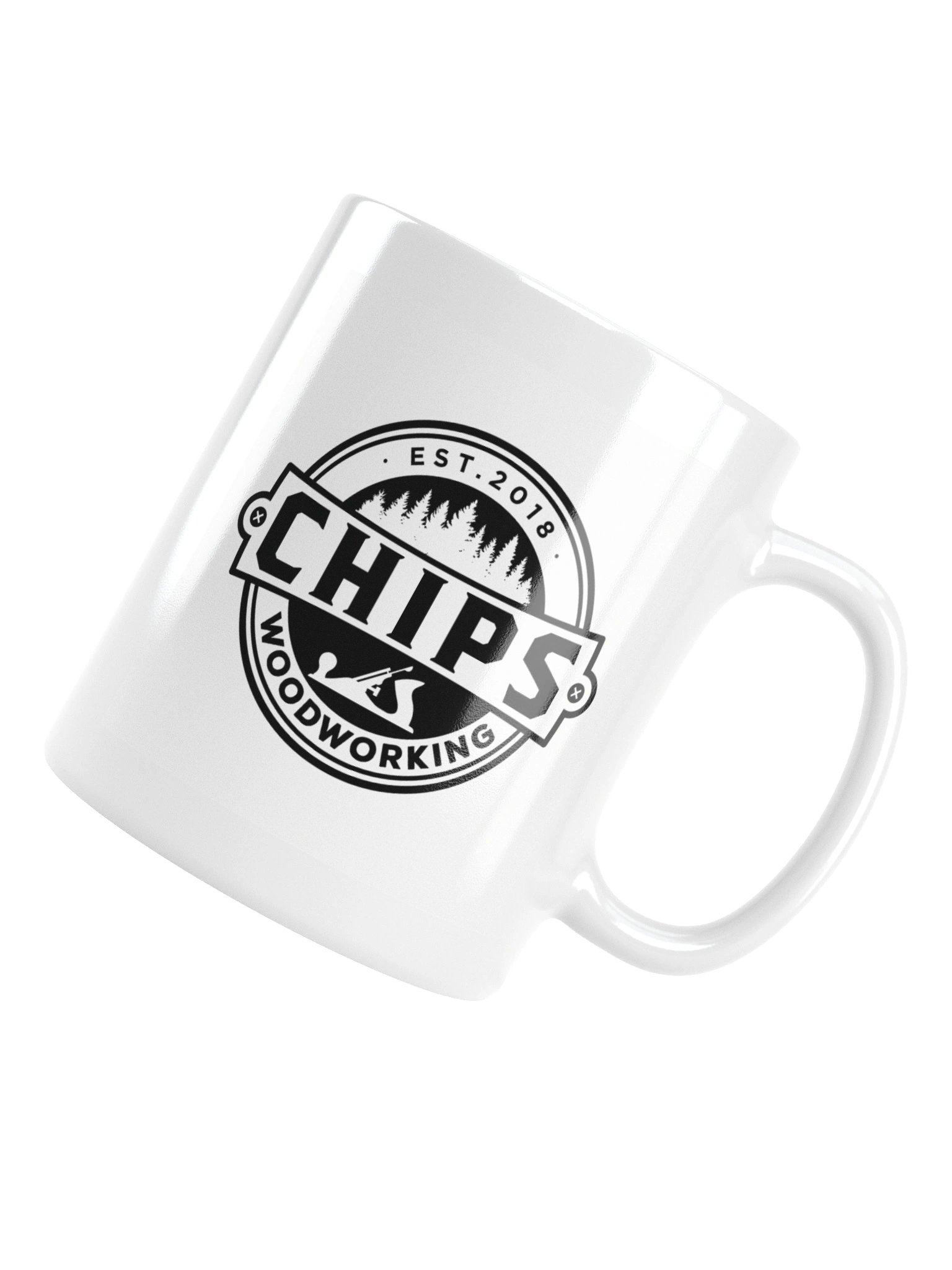 Chips Woodworking Plane Logo Mug product image (13)