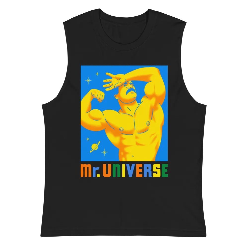 Mr. Universe Retro Muscle Tank product image (4)