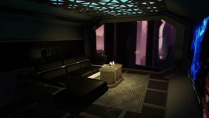 VRChat World - Pentagram Tower product image (1)