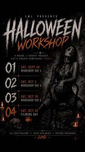 LET THE BODIES HIT THE FLOOR. 🩸

SEP 26 • OCT 3 • OCT 10

FILMING OCT 24 with @redllama.media 🕯️