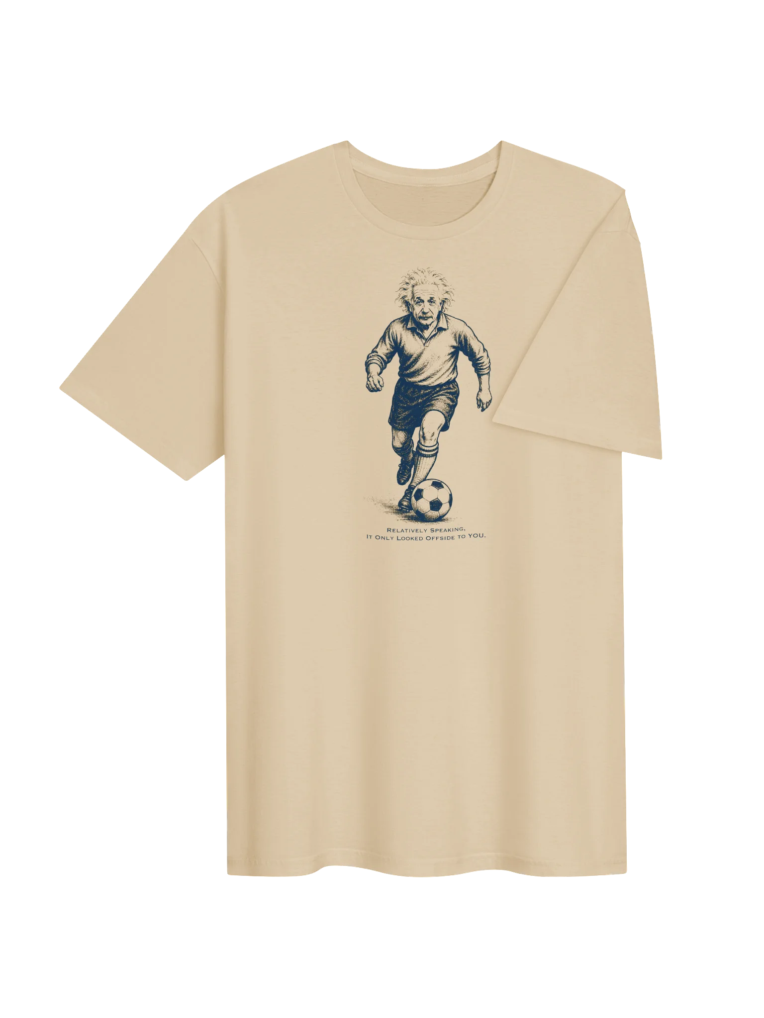 Albert Einstein Relativity Soccer Tee product image (4)