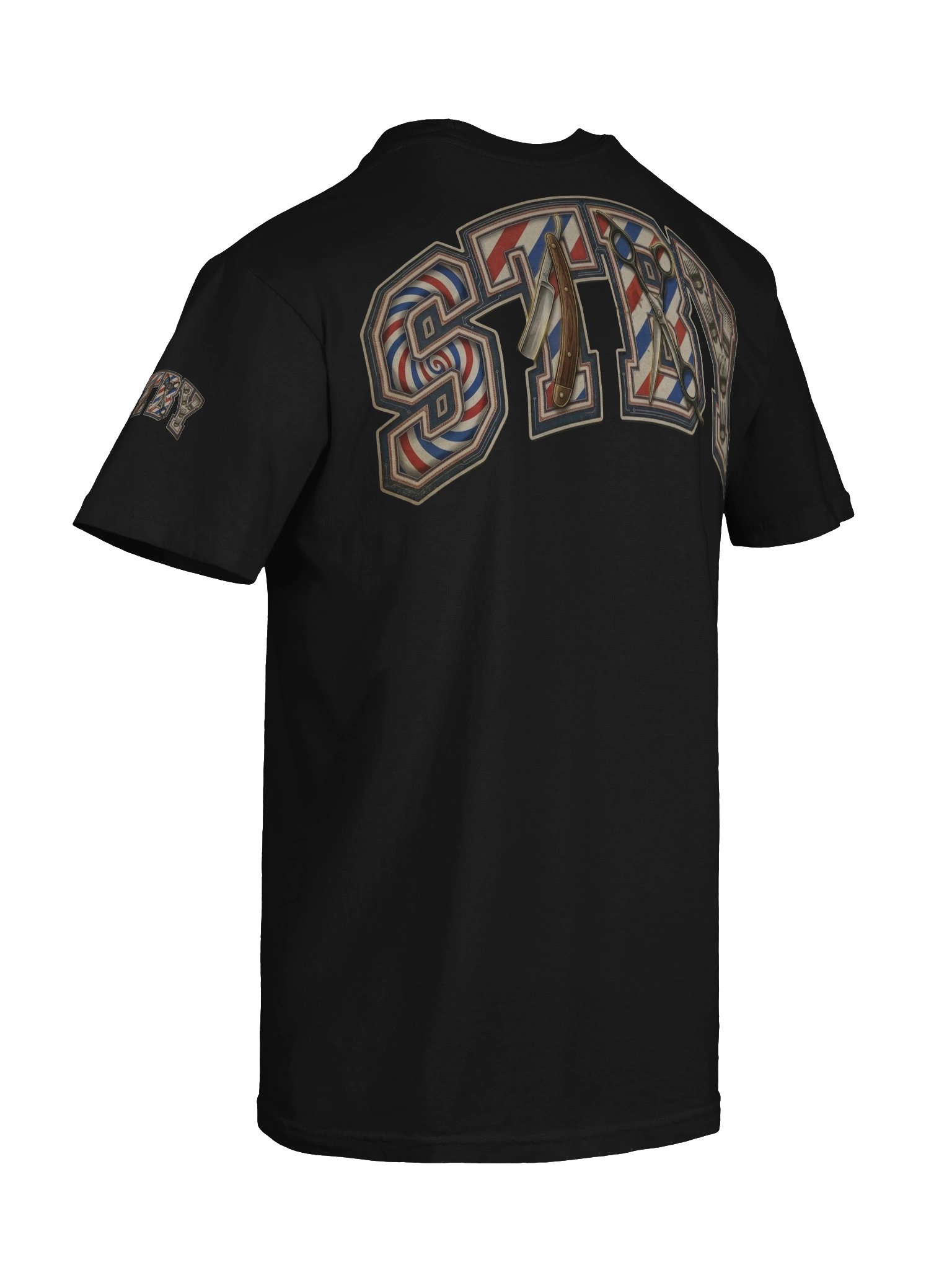 Barber-themed STBY Graphic T-Shirt product image (84)