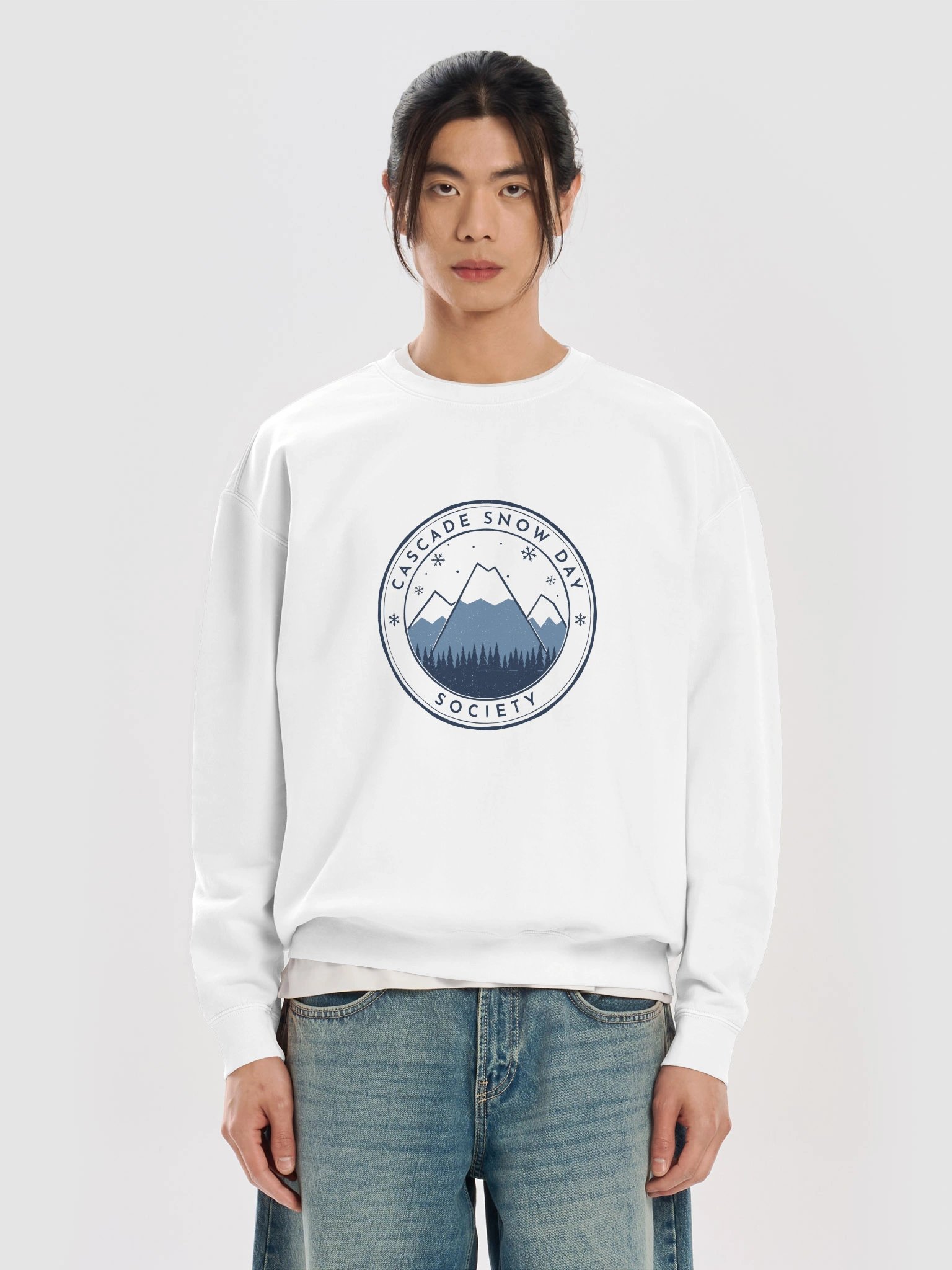 Cascade Snow Day Society Crewneck product image (53)